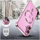 Puzdro MagFlex MagSafe pre iPhone 16 Shiny Rose, Tech-Protect