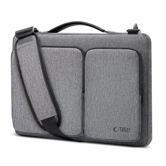 Puzdro na notebook Defender Bag 13-14, Crayon Grey, Tech-Protect