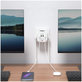 Predlžovací kábel PCL3X4 Power Socket, 2× USB + 2× USB-C, 3 zásuvky, biela, Tech-Protect