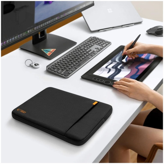 Puzdro na notebook Defender 13-14, čierna, Tech-Protect