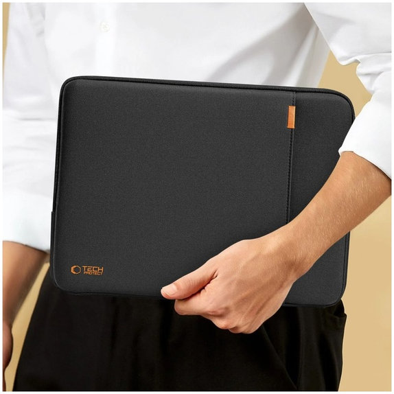 Puzdro na notebook Defender 13-14, čierna, Tech-Protect