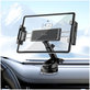 Držiak do auta V4 Universal Windshield & Dashboard for Tablet, čierna, Tech-Protect