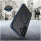 Puzdro MagMat MagSafe pre Samsung S25, Matte Navy, Tech-Protect