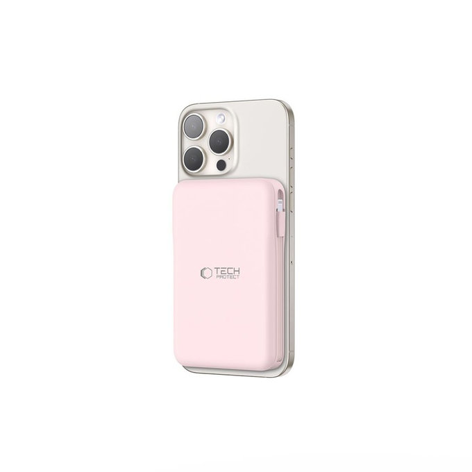 PowerBank PB31 Lifemag MagSafe 10000mAh, ružová, Tech-Protect