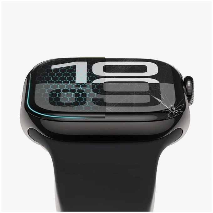 Hybridné sklo (2ks) Glass Flex+ pre Garmin Venu 3, čierna, Tech-Protect