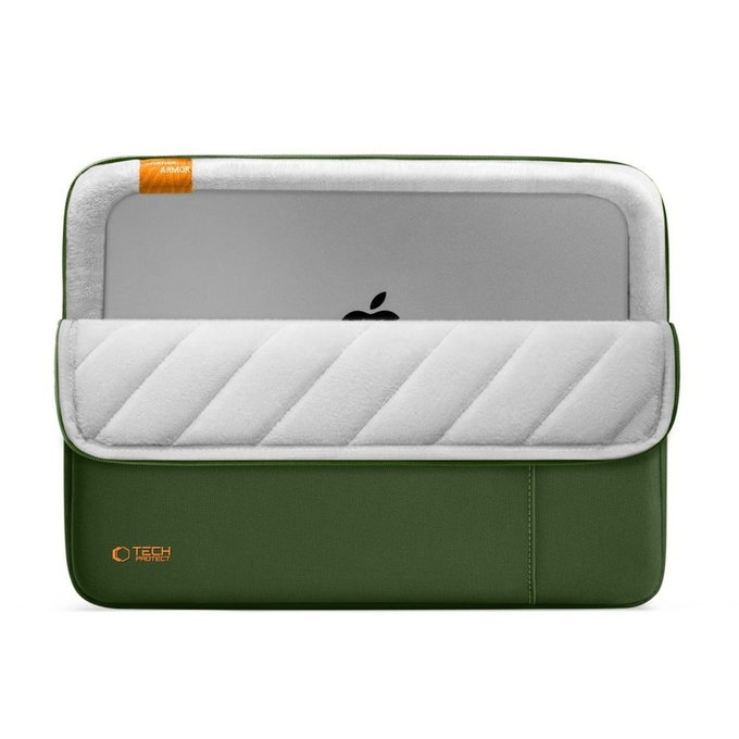Puzdro na notebook Defender 15-16, Army Green, Tech-Protect