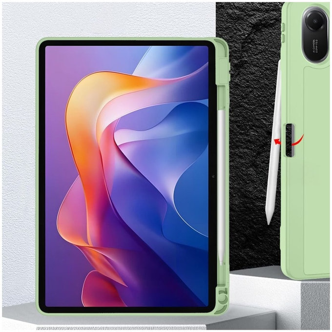 Puzdro Sc Pen pre Xiaomi Redmi Pad 2 11.0 Matcha Green, Tech-Protect