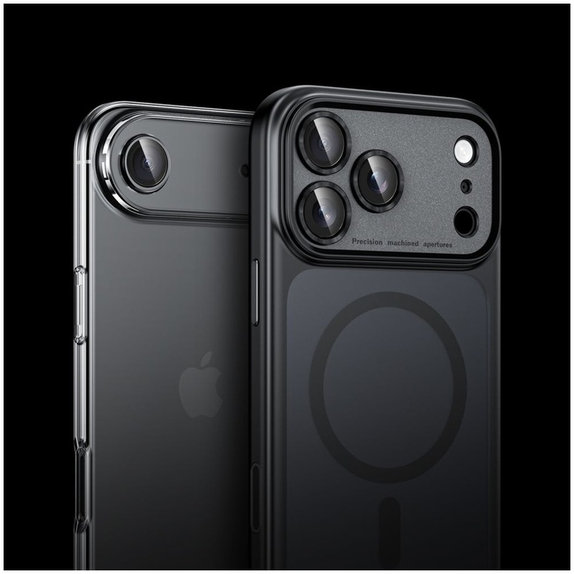 Ochrana kamery Camring Fit+ pre iPhone 14 Pro / Max / 15 Pro / Max / 16 Pro / Max / 17 Pro / Max, číra, Tech-Protect