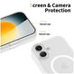 Puzdro MagSlim MagSafe pre iPhone 17, Matte/White, Tech-Protect