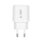 Sieťová nabíjačka NCA20 2-PORT PD 20W / QC3.0, biela, Tech-Protect