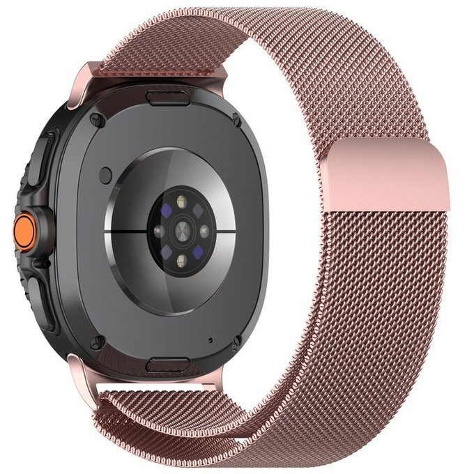 Remienok Milaneseband pre Samsung Watch 8 / 9 / Classic (40 / 44 / 46 mm), Rose Gold, Tech-Protect