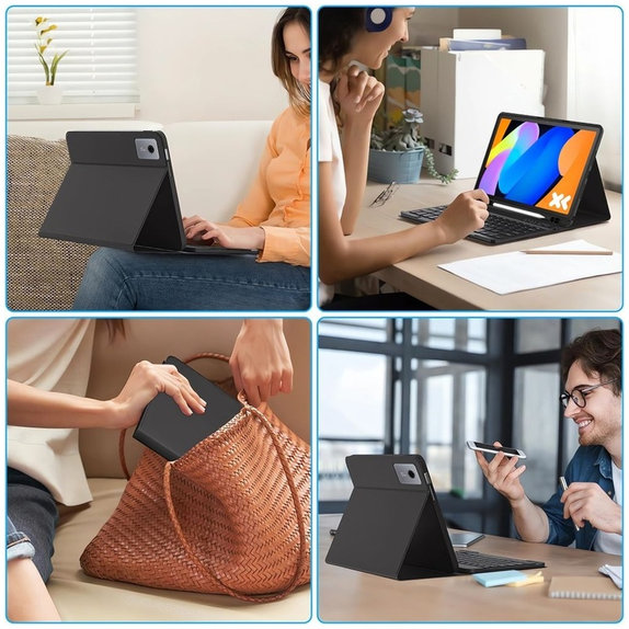 Puzdro Sc Pen + Keyboard pre Lenovo Idea Tab / K11 Gen 2 11.0 TB-336, čierna, Tech-Protect