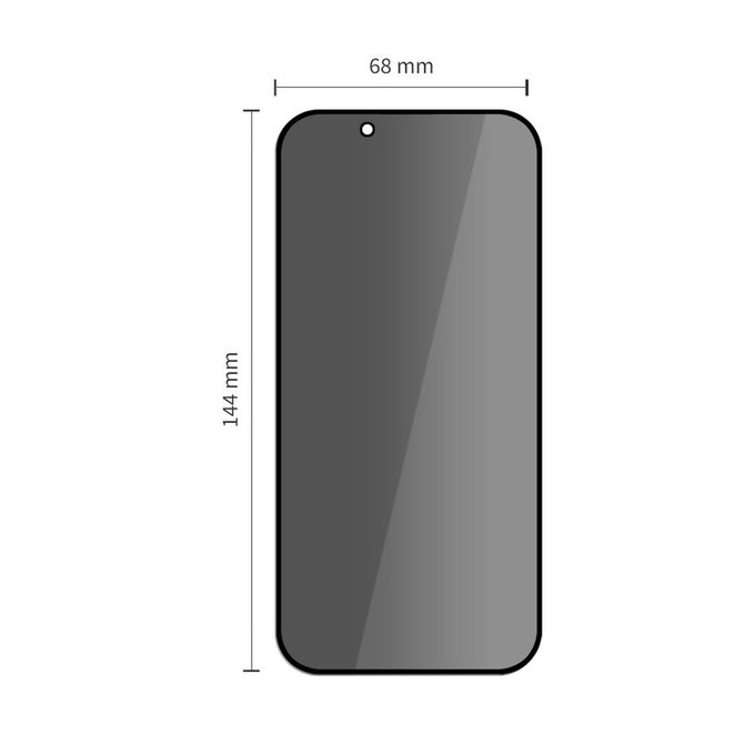 Privacy tvrdené sklo (2ks) Quick Set Spy+ pre iPhone 13 / 13 Pro / 14 / 16E / 17E, privacy, Tech-Protect