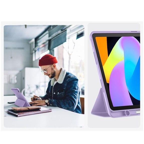 Puzdro Sc Pen pre Lenovo Idea Tab / K11 Gen 2 11.0 TB-336, fialová, Tech-Protect