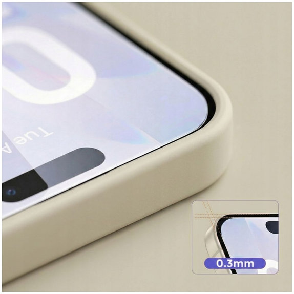 Tvrdené sklo (2ks) Glass Fit+ pre Motorola Edge 50 Neo / 60 Neo, čierna, Tech-Protect