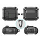 Puzdro na slúchadlá Carbonox MagSafe pre Samsung Buds 3 / 3 FE / 3 Pro, čierna, Tech-Protect