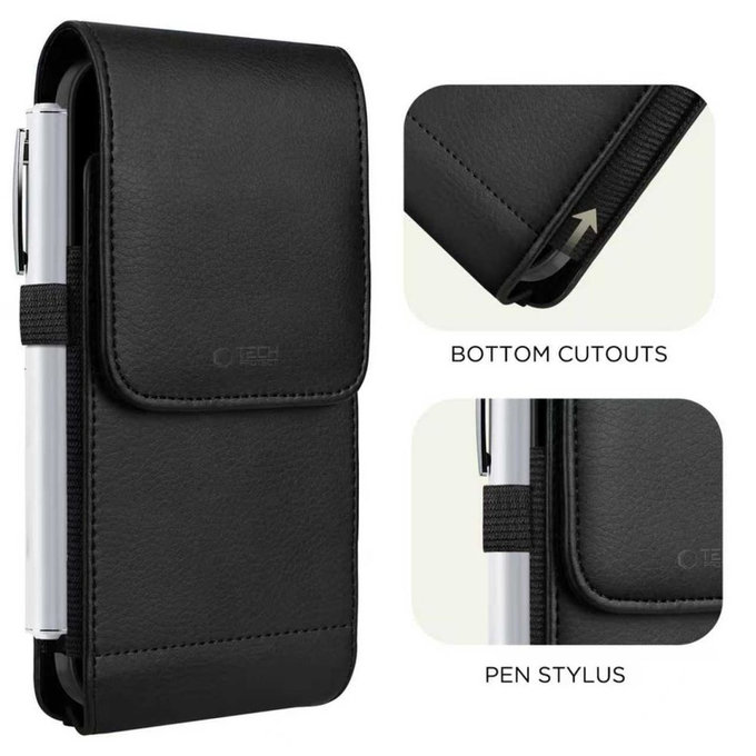 Univerzálne puzdro na telefón SM75 5.8-6.8 Inch, čierna, Tech-Protect