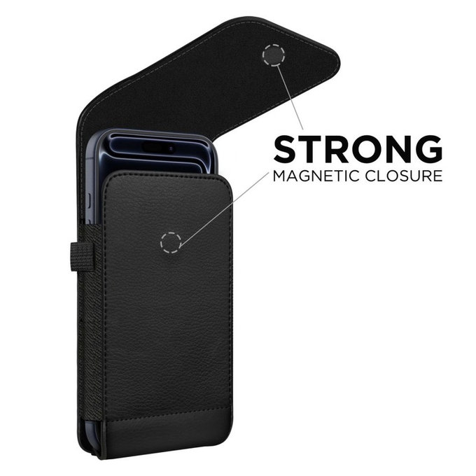 Univerzálne puzdro na telefón SM75 5.8-6.8 Inch, čierna, Tech-Protect