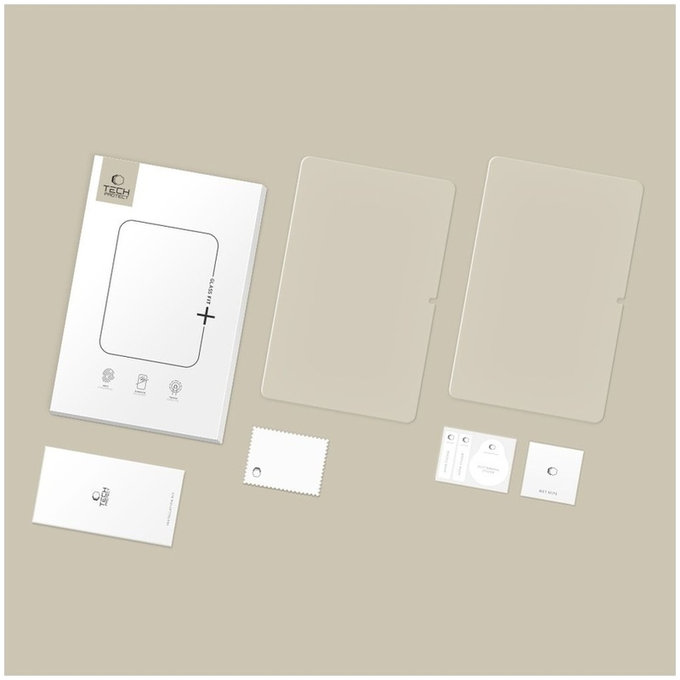 Tvrdené sklo (2ks) Glass Fit+ pre Xiaomi Poco Pad M1 / Redmi Pad Pro / 2 Pro 12.1, číra, Tech-Protect