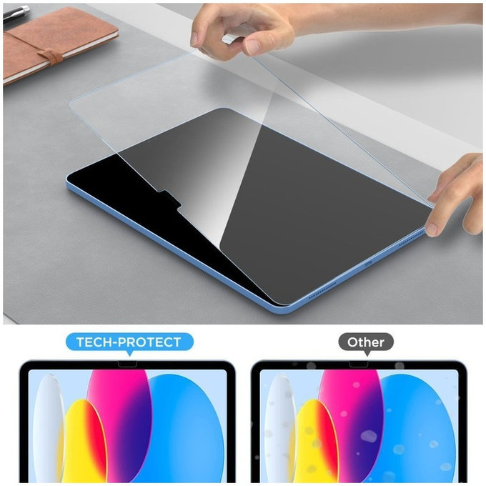 Tvrdené sklo (2ks) Glass Fit+ pre Xiaomi Poco Pad M1 / Redmi Pad Pro / 2 Pro 12.1, číra, Tech-Protect