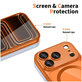 Puzdro MagFlex MagSafe pre iPhone 17 Pro, Shiny Cosmic Orange, Tech-Protect