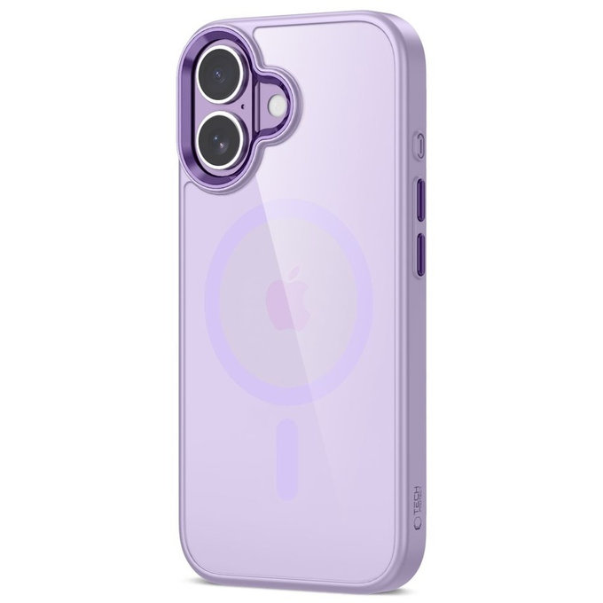 Puzdro MagMat MagSafe pre iPhone 17, Lavender/Clear, Tech-Protect
