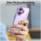 Puzdro MagMat MagSafe pre iPhone 17, Lavender/Clear, Tech-Protect