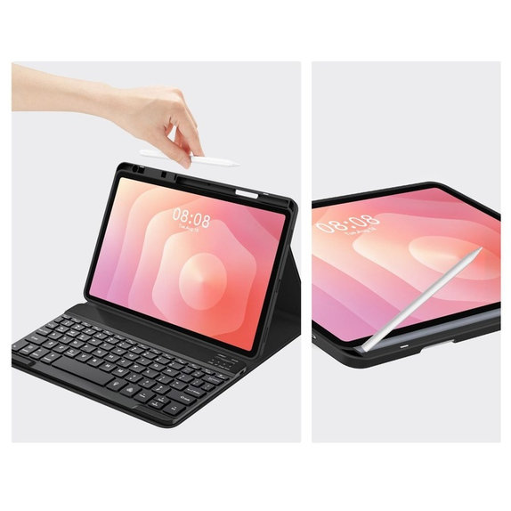 Puzdro Sc Pen + Keyboard pre Samsung Tab S11 11.0 X730 / X736B, čierna, Tech-Protect