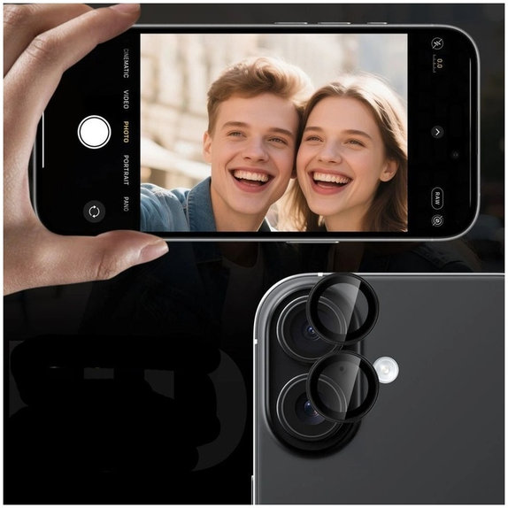 Ochrana kamery Camring Fit+ pre Samsung S26 / S26+ Plus, číra, Tech-Protect