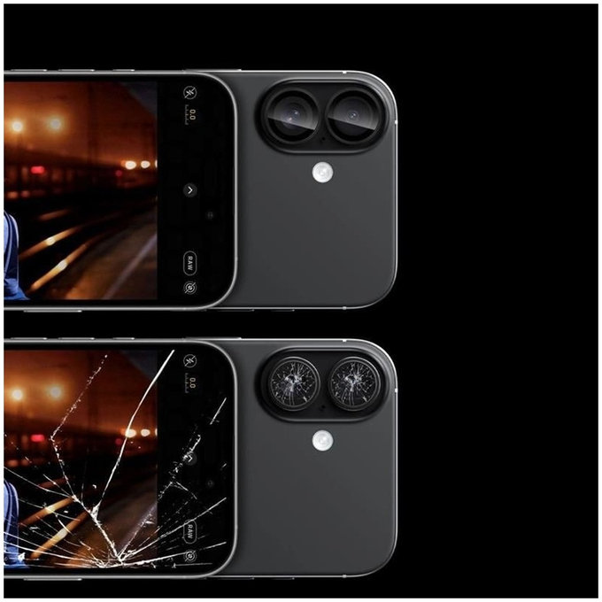 Ochrana kamery Camring Fit+ pre Samsung S26 / S26+ Plus, číra, Tech-Protect