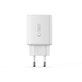 Sieťová nabíjačka NCA65W-GAN 3-PORT PD 65W / QC3.0, biela, Tech-Protect