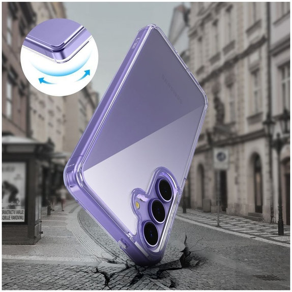 Puzdro FlexAir Hybrid pre Samsung A57 5G, číra, Tech-Protect