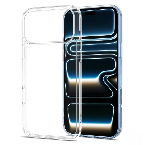 Puzdro FlexAir Hybrid pre iPhone 17 Pro / 18 Pro, Clear, Tech-Protect