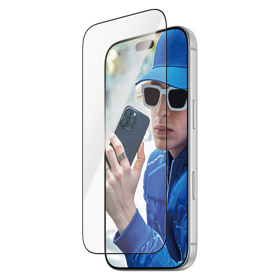 Tvrdené sklo UWF s aplikátorom pre iPhone 18 Pro/17 Pro, čierna, PanzerGlass