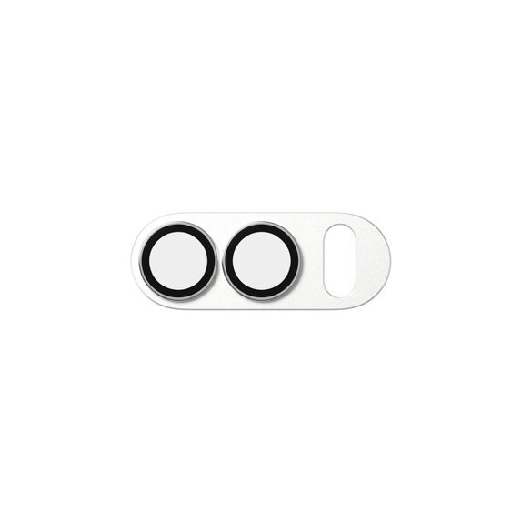 Ochranný kryt objektívu Fender pre iPhone Duo, Biela, PanzerGlass