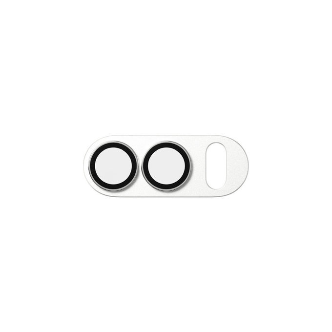 Ochranný kryt objektívu Fender pre iPhone Duo, Biela, PanzerGlass