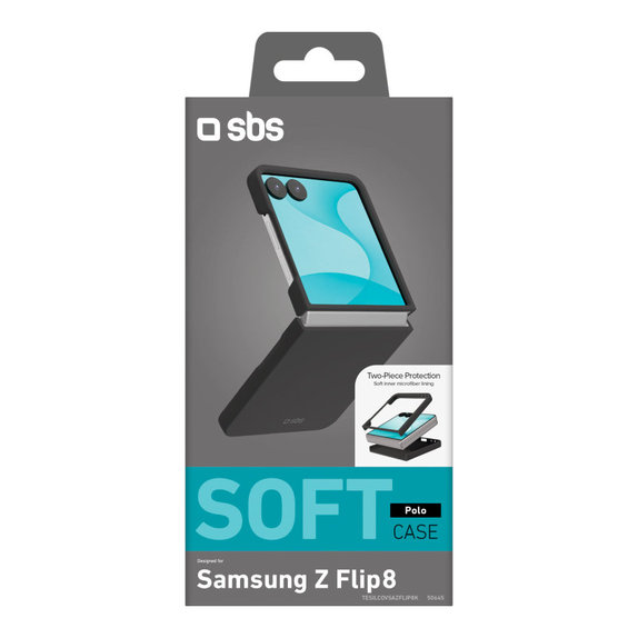 Puzdro Instinct pre Samsung Galaxy Z Flip8, Čierna, SBS