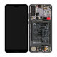 Huawei P20 Pro CLT-L29, CLT-L09 - LCD Displej + Dotykové Sklo + Rám + Batéria (Twilight) - 02351WTU Genuine Service Pack
