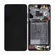 Huawei Mate 20 - LCD Displej + Dotykové Sklo + Rám + Batéria (Black) - 02352ETG Genuine Service Pack
