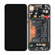 Huawei Honor View 20 - LCD Displej + Dotykové Sklo + Rám + Batéria (Midnight Black) - 02352JKP Genuine Service Pack
