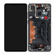 Huawei P30 - LCD Displej + Dotykové Sklo + Rám + Batéria (Black) - 02354HLT Genuine Service Pack