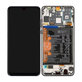 Huawei P30 Lite (2020) - LCD Displej + Dotykové Sklo + Rám + Batéria (Midnight Black) - 02353FPX, 02353DQU Genuine Service Pack