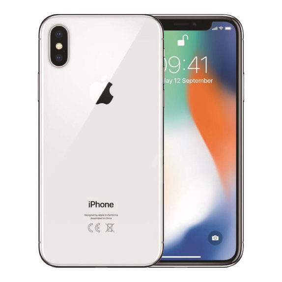 Apple iPhone X Silver 256GB A+ Repasovaný