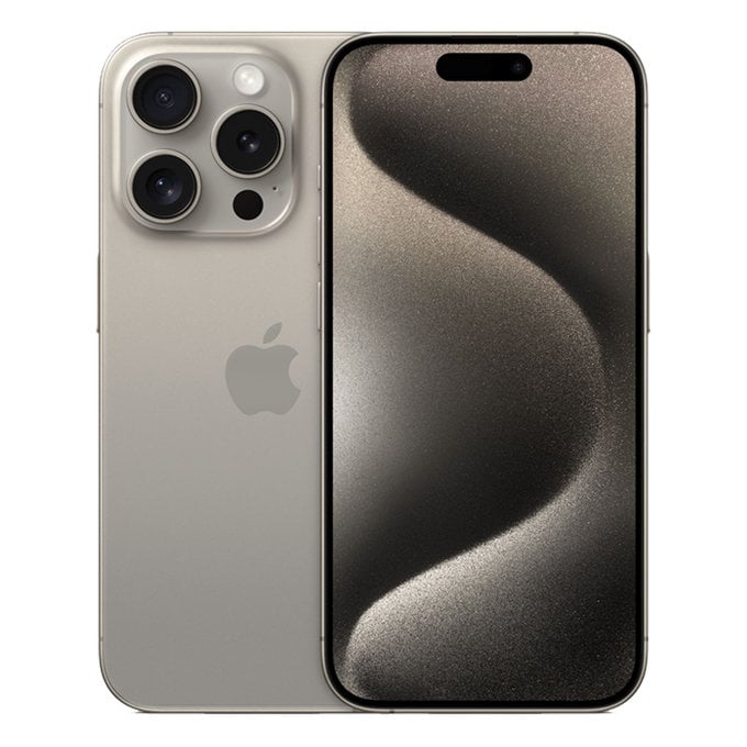 Apple iPhone 15 Pro Natural Titanium 1TB A+ Repasovaný