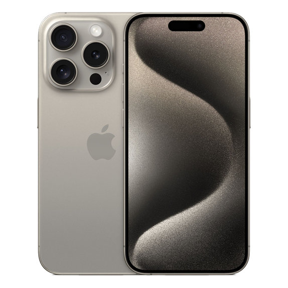 Apple iPhone 15 Pro Natural Titanium 512GB A+ Repasovaný