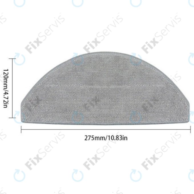 Mopovacia utierka, 2 ks pre Xiaomi Roborock Q7 M5, Q7 M5+, Q7 L5, Q7 L5+