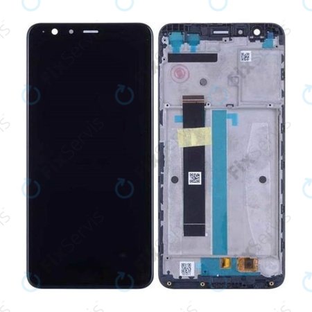 Asus Zenfone Max Plus ZB570TL - LCD Displej + Dotykové Sklo + Rám (Black) - 90AX0181-R20020 Genuine Service Pack