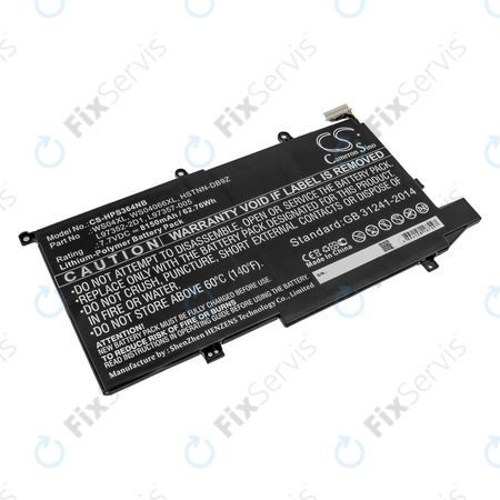 Batéria pre HP Spectre X360 14-EA0002NI, X360 14-EA0002NX, 8150mAh, Li-Pol, 7.7V, WS04XL, HQ