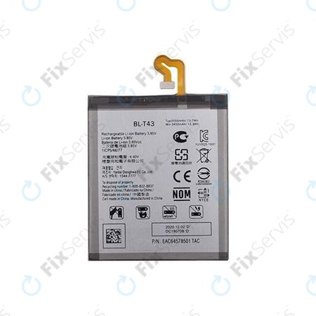 LG G8s ThinQ - Batéria BL-T43 3550mAh