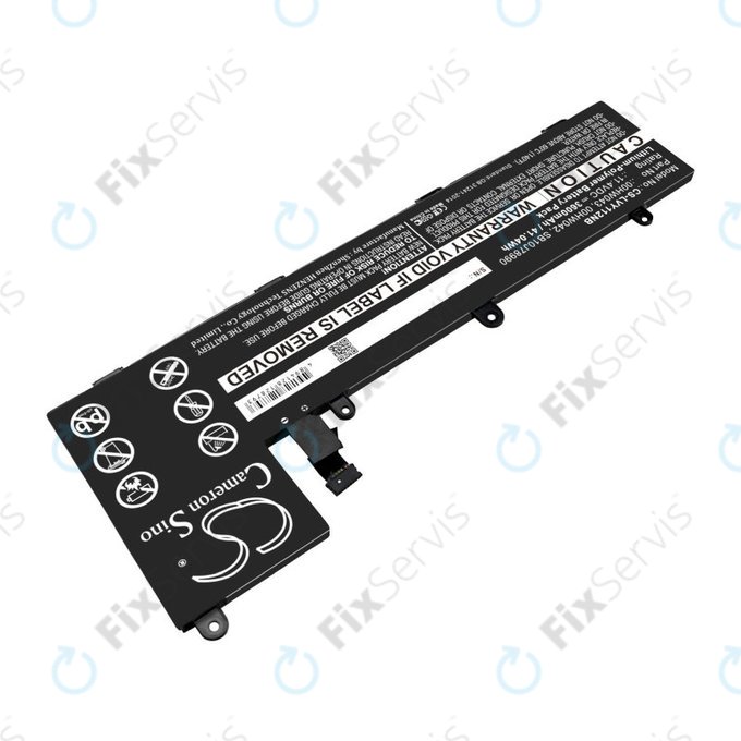 Batéria pre Lenovo Yoga 11e, ThinkPad Yoga 11e ChromeBook 20, 3600mAh, Li-Pol, 11.4V, 00HW043, HQ